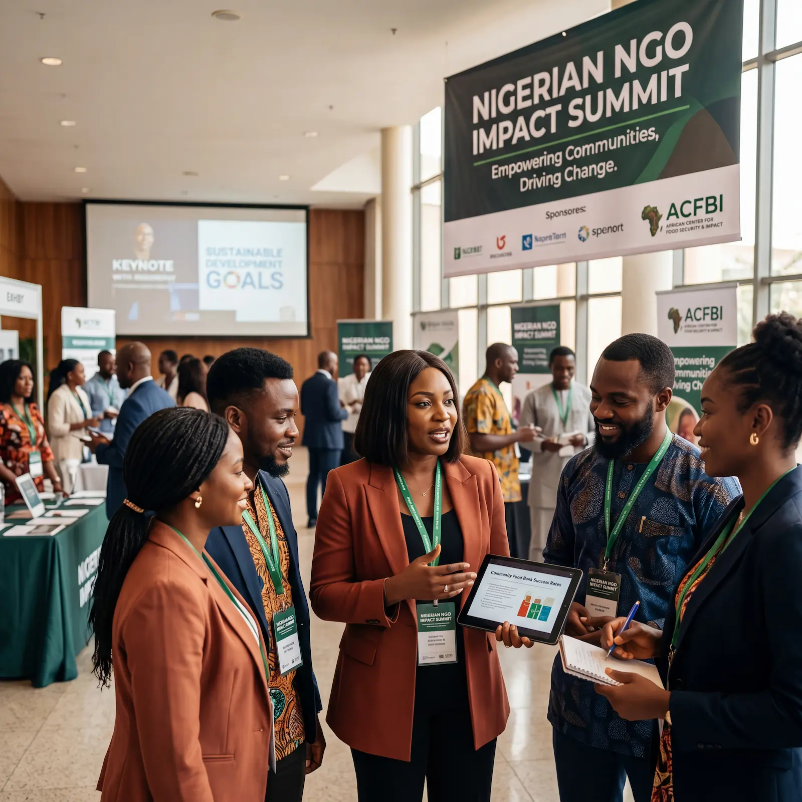 ACFBI team at the Nigerian NGO Impact Summit